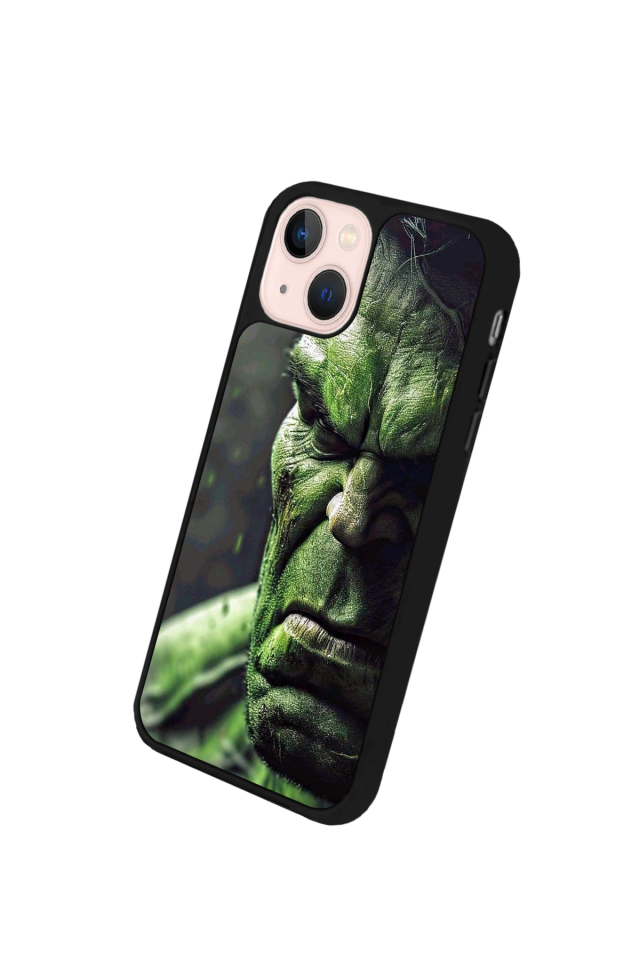 iPhone 14 Plus Uyumlu Hulk Tasarımlı Glossy Premium Kılıf