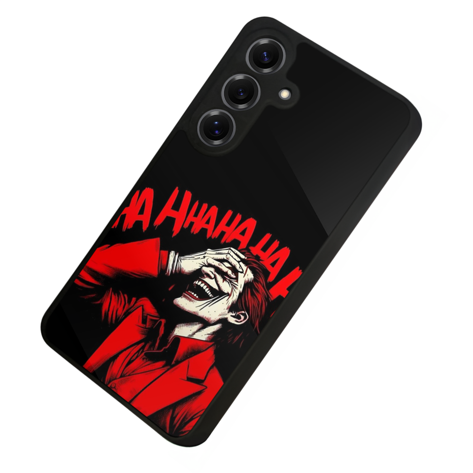 Samsung Galaxy S25 Uyumlu Joker Tasarımlı Glossy Premium Kılıf