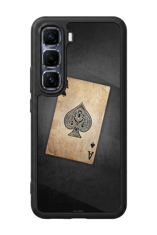 Infinix Hot 60 Pro Plus Uyumlu Kart Tasarımlı Glossy Premium Kılıf