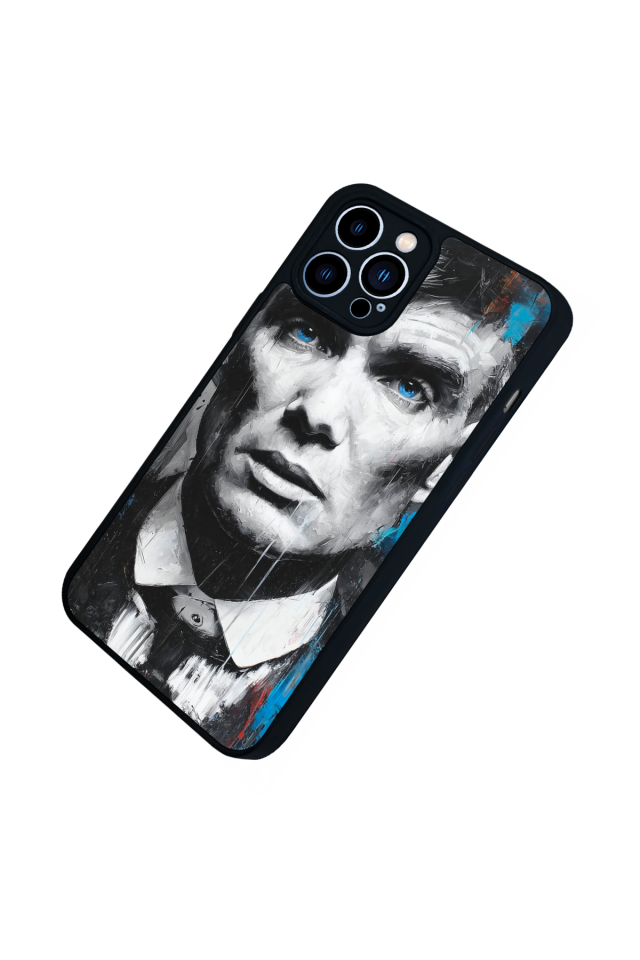 iPhone 12 Pro Max Uyumlu Peaky Blinders Tasarımlı Glossy Premium Kılıf