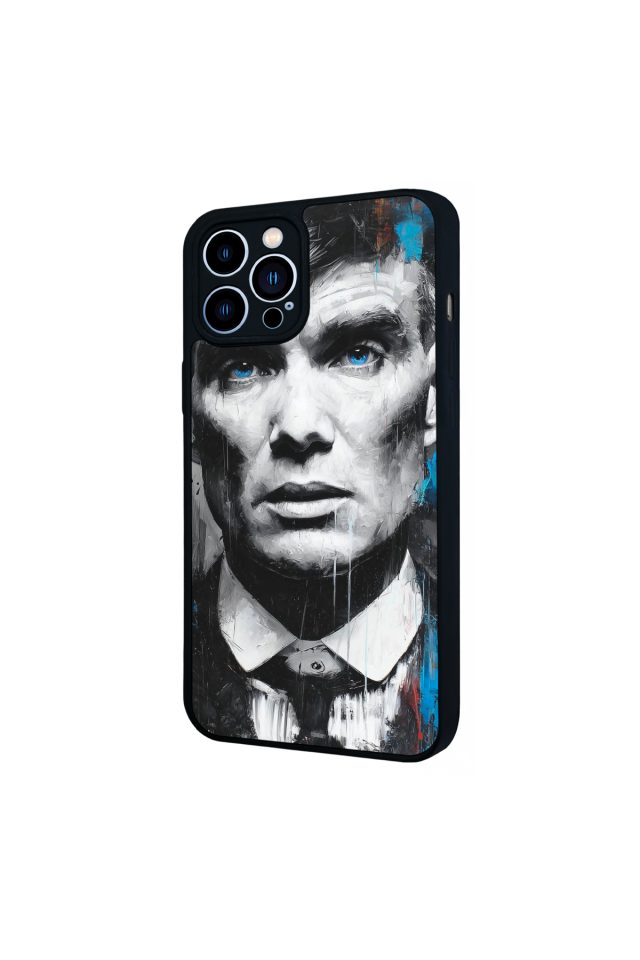 iPhone 12 Pro Max Uyumlu Peaky Blinders Tasarımlı Glossy Premium Kılıf