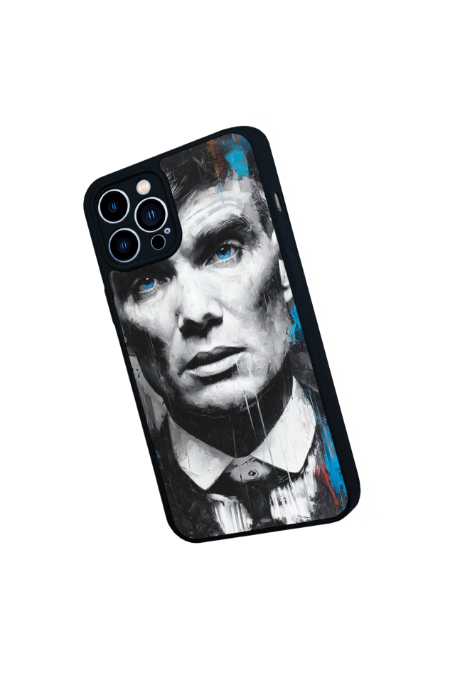 iPhone 12 Pro Max Uyumlu Peaky Blinders Tasarımlı Glossy Premium Kılıf