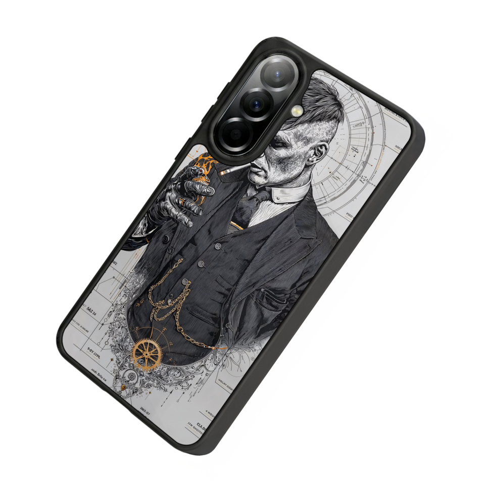 Samsung Galaxy A57 Uyumlu Peaky Blinders Tasarımlı Glossy Premium Kılıf