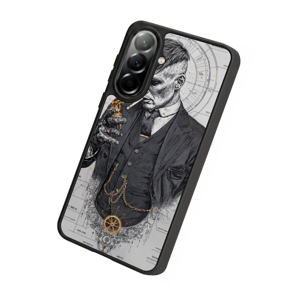 Samsung Galaxy A57 Uyumlu Peaky Blinders Tasarımlı Glossy Premium Kılıf