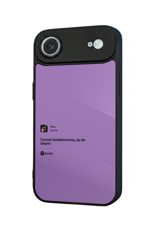 iPhone 17 Air Uyumlu Sarki Sozleri Tasarımlı Glossy Premium Kılıf