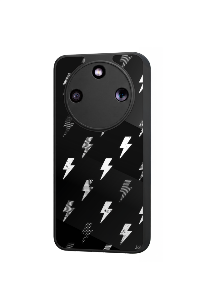Honor Magic 8 Lite Uyumlu Simsek Tasarımlı Glossy Premium Kılıf
