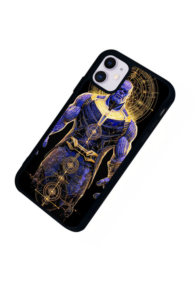 iPhone 11 Uyumlu Thanos Tasarımlı Glossy Premium Kılıf