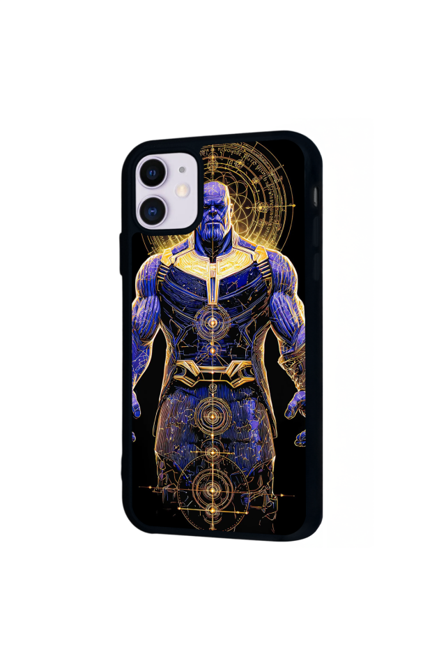 iPhone 11 Uyumlu Thanos Tasarımlı Glossy Premium Kılıf