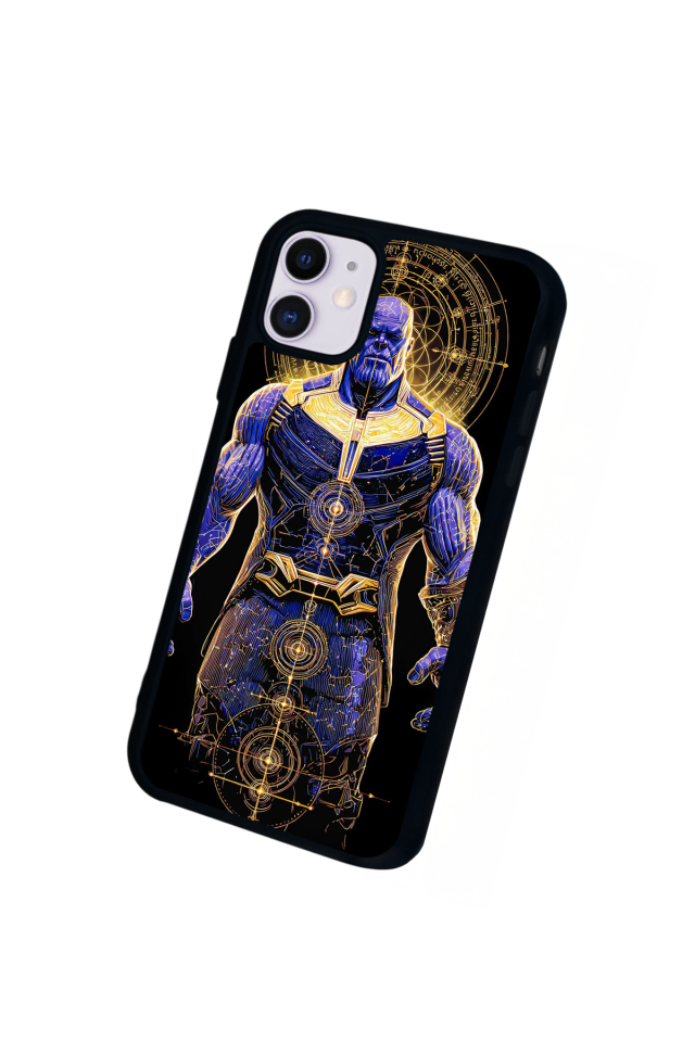 iPhone 11 Uyumlu Thanos Tasarımlı Glossy Premium Kılıf