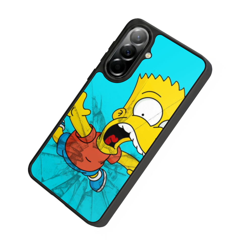Samsung Galaxy A37 Uyumlu The Simpsons Tasarımlı Glossy Premium Kılıf