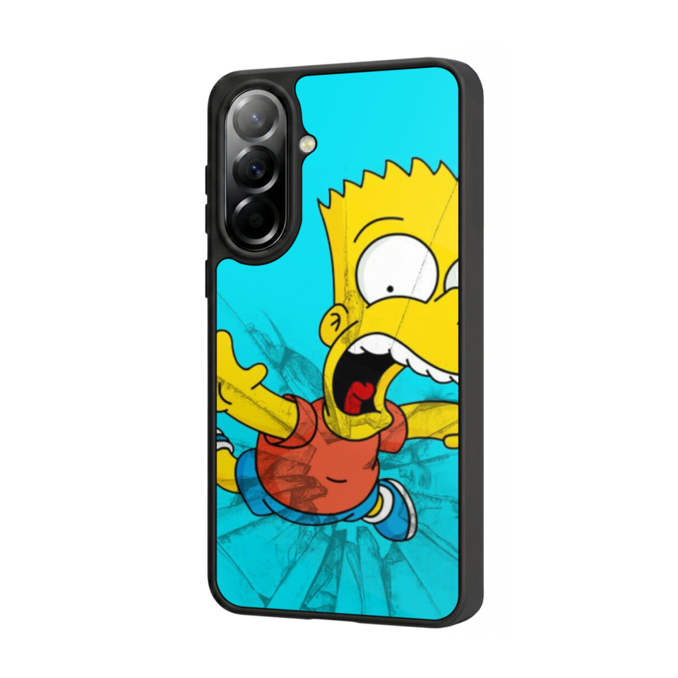 Samsung Galaxy A37 Uyumlu The Simpsons Tasarımlı Glossy Premium Kılıf