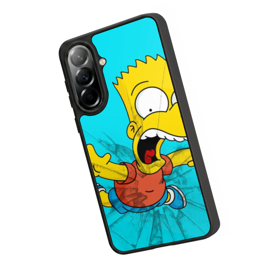 Samsung Galaxy A37 Uyumlu The Simpsons Tasarımlı Glossy Premium Kılıf