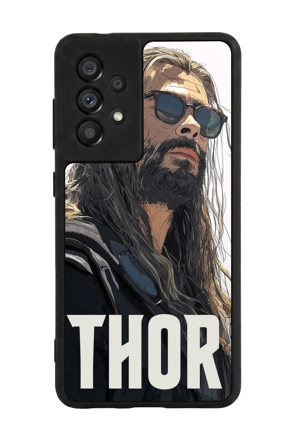 Samsung Galaxy A73 Uyumlu Thor Tasarımlı Glossy Premium Kılıf