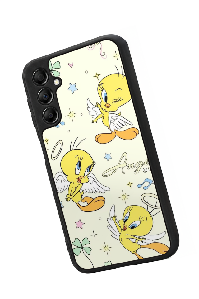 Samsung Galaxy A14 Uyumlu Tweety Tasarımlı Glossy Premium Kılıf