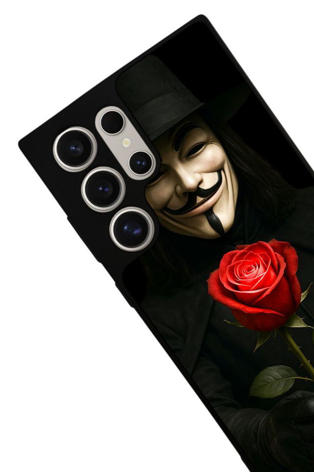 Samsung Galaxy S24 Ultra Uyumlu Vendetta Tasarımlı Glossy Premium Kılıf