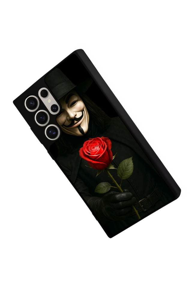 Samsung Galaxy S24 Ultra Uyumlu Vendetta Tasarımlı Glossy Premium Kılıf