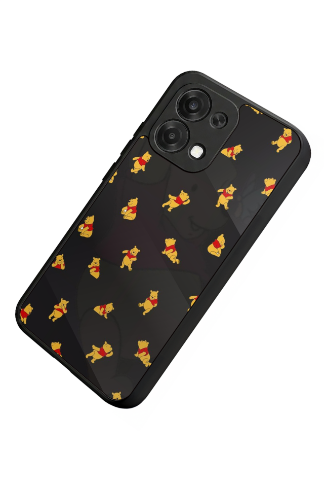 Oppo A6 Pro Uyumlu Winnie Tasarımlı Glossy Premium Kılıf