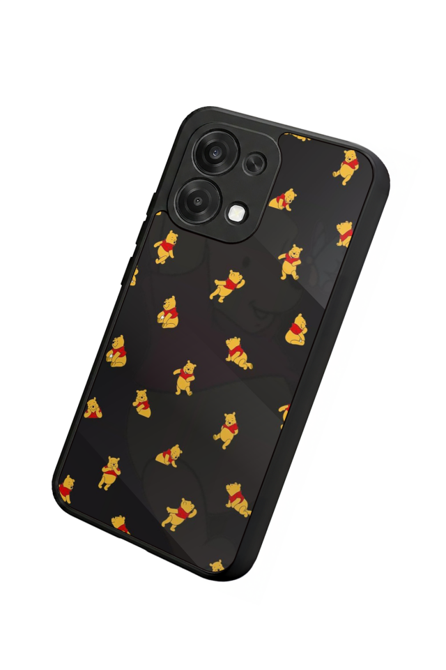Oppo A6 Pro Uyumlu Winnie Tasarımlı Glossy Premium Kılıf