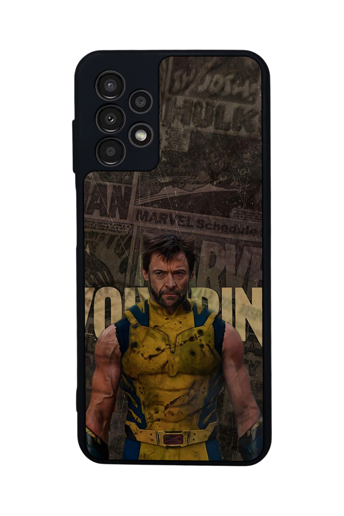 Samsung Galaxy A23 Uyumlu Wolverine Tasarımlı Glossy Premium Kılıf