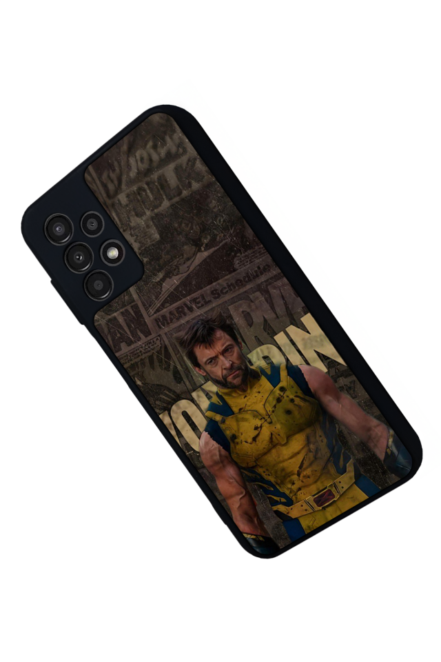 Samsung Galaxy A23 Uyumlu Wolverine Tasarımlı Glossy Premium Kılıf