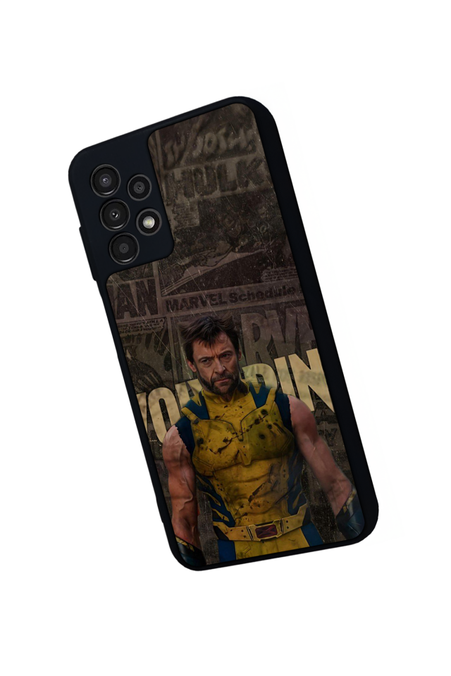 Samsung Galaxy A23 Uyumlu Wolverine Tasarımlı Glossy Premium Kılıf