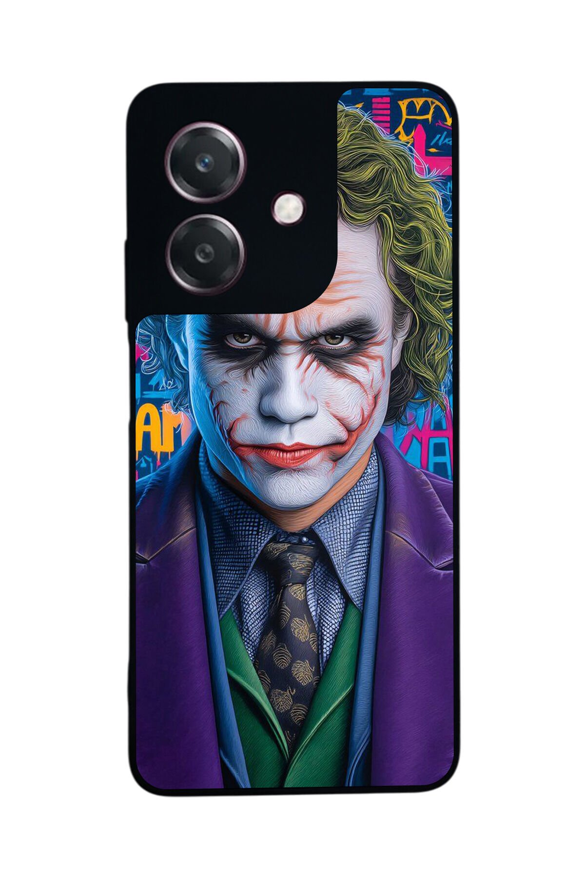 Oppo A3 5G Uyumlu Joker Tasarımlı Glossy Premium Kılıf