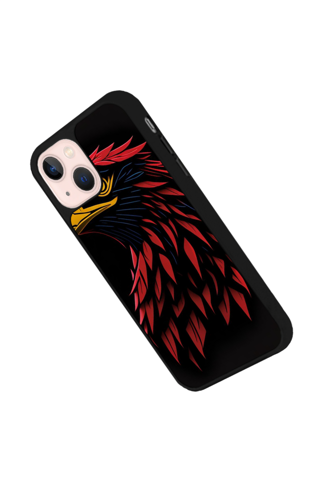 iPhone 15 Uyumlu Besiktas Tasarımlı Glossy Premium Kılıf