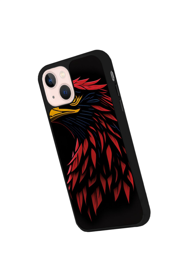 iPhone 15 Uyumlu Besiktas Tasarımlı Glossy Premium Kılıf