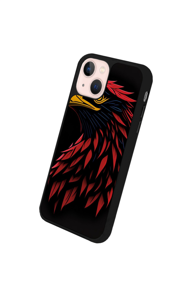 iPhone 15 Uyumlu Besiktas Tasarımlı Glossy Premium Kılıf