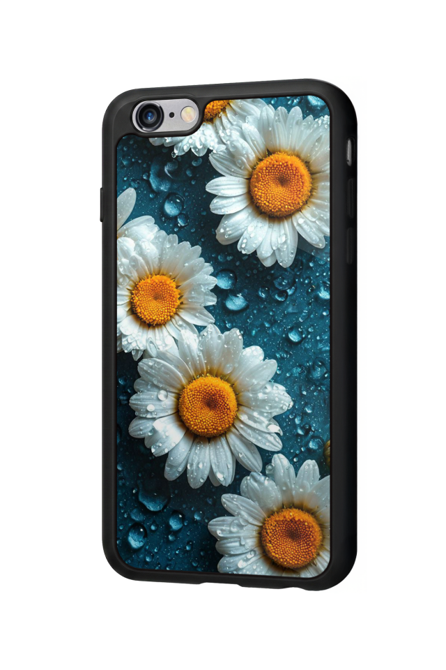 iPhone 6s Plus Uyumlu Cicek Tasarımlı Glossy Premium Kılıf