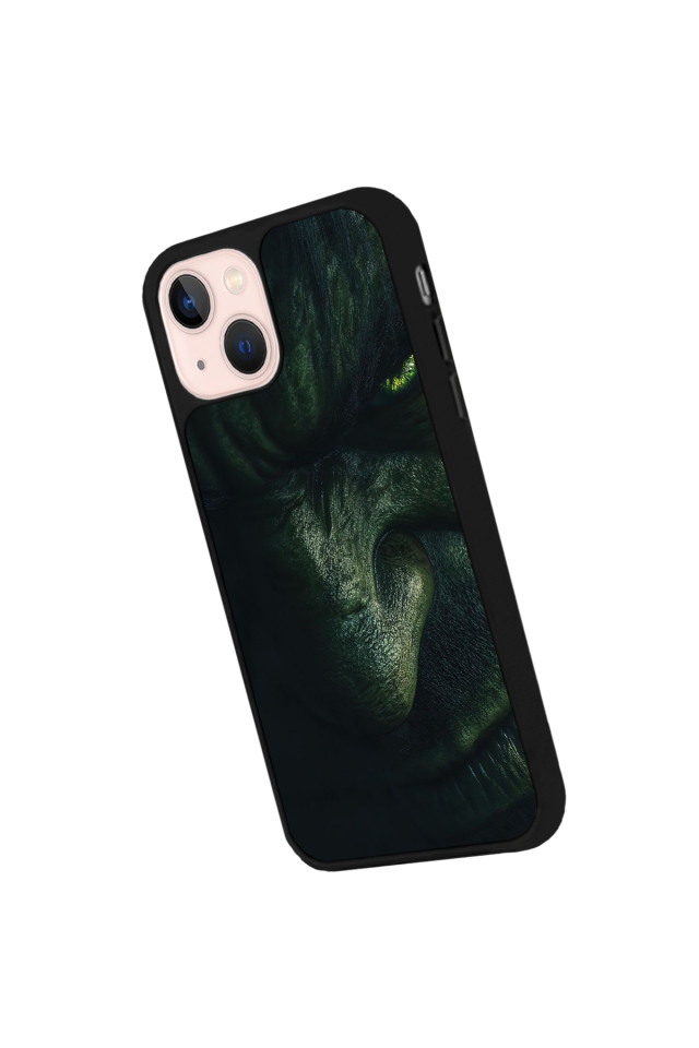 iPhone 14 Plus Uyumlu Hulk Tasarımlı Glossy Premium Kılıf