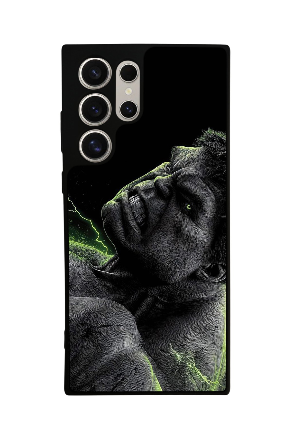 Samsung Galaxy S22 Ultra Uyumlu Hulk Tasarımlı Glossy Premium Kılıf