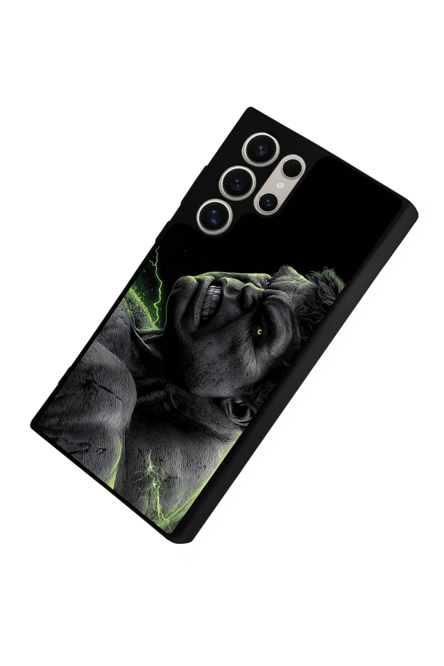 Samsung Galaxy S22 Ultra Uyumlu Hulk Tasarımlı Glossy Premium Kılıf