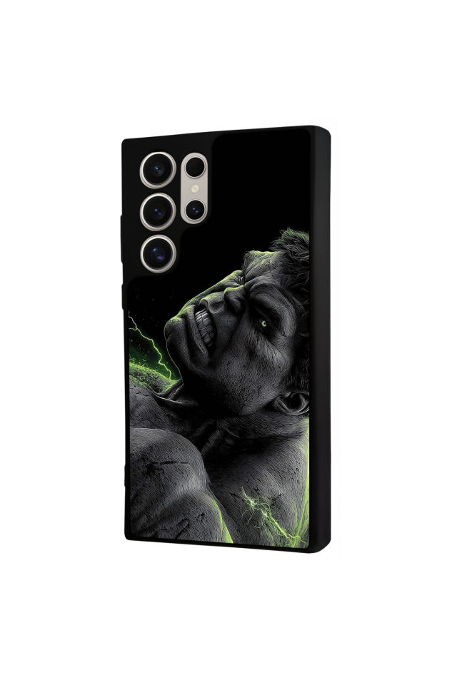 Samsung Galaxy S22 Ultra Uyumlu Hulk Tasarımlı Glossy Premium Kılıf