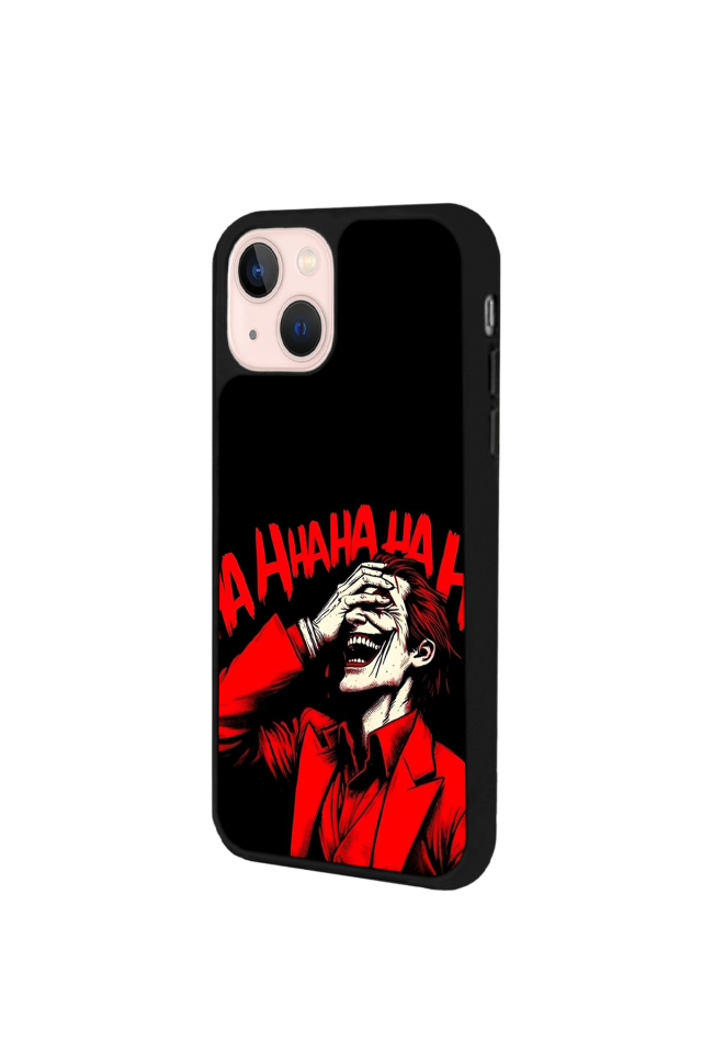 iPhone 13/14 Uyumlu Joker Tasarımlı Glossy Premium Kılıf