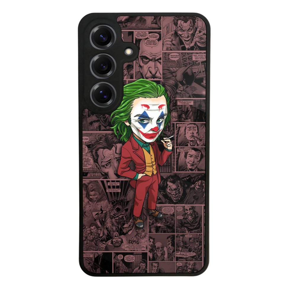 Samsung Galaxy S25 Uyumlu Joker Tasarımlı Glossy Premium Kılıf