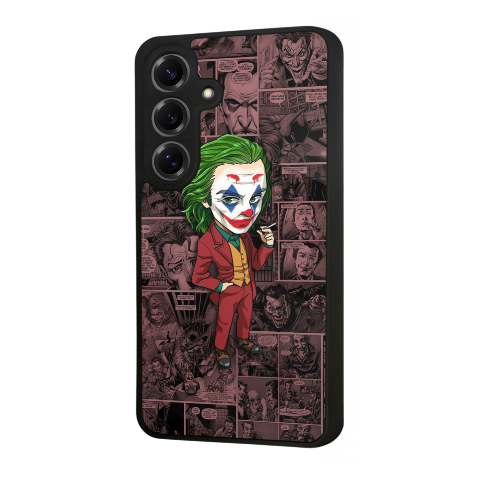 Samsung Galaxy S25 Uyumlu Joker Tasarımlı Glossy Premium Kılıf