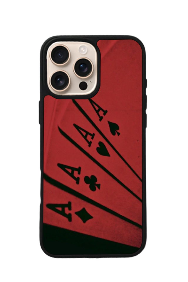 iPhone 15 Pro Max Uyumlu Kart Tasarımlı Glossy Premium Kılıf
