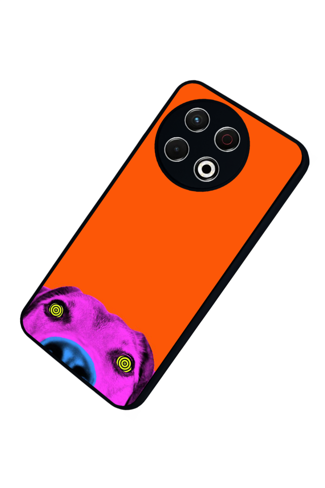 Tecno Spark 30 Pro Uyumlu Kirmizi Tasarımlı Glossy Premium Kılıf