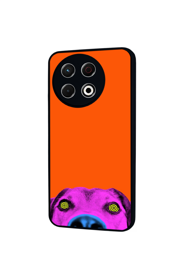 Tecno Spark 30 Pro Uyumlu Kirmizi Tasarımlı Glossy Premium Kılıf