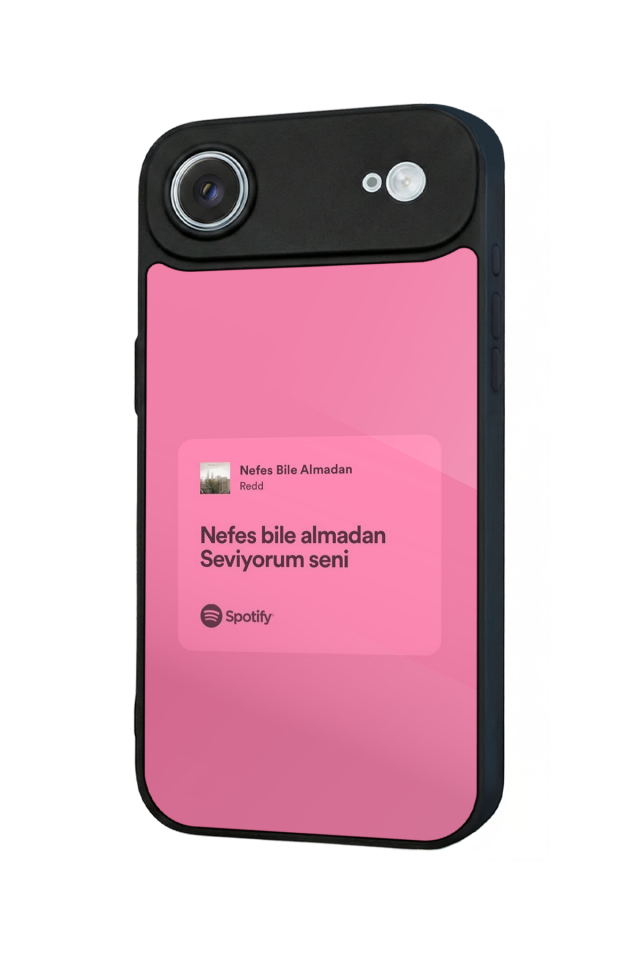 iPhone 17 Air Uyumlu Sarki Sozleri Tasarımlı Glossy Premium Kılıf