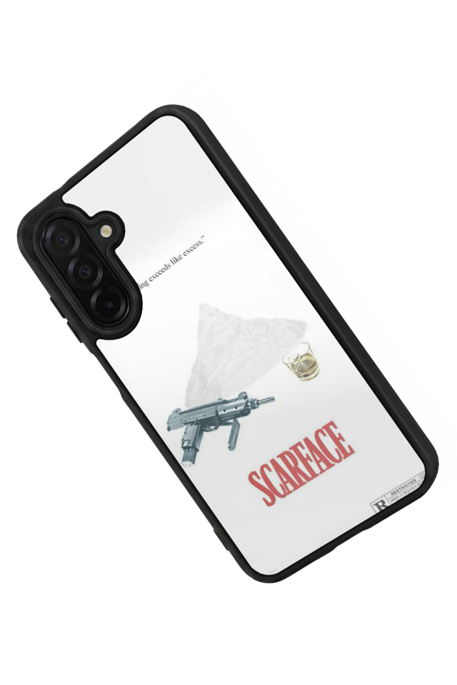 Samsung Galaxy A36 Uyumlu Scarface Tasarımlı Glossy Premium Kılıf