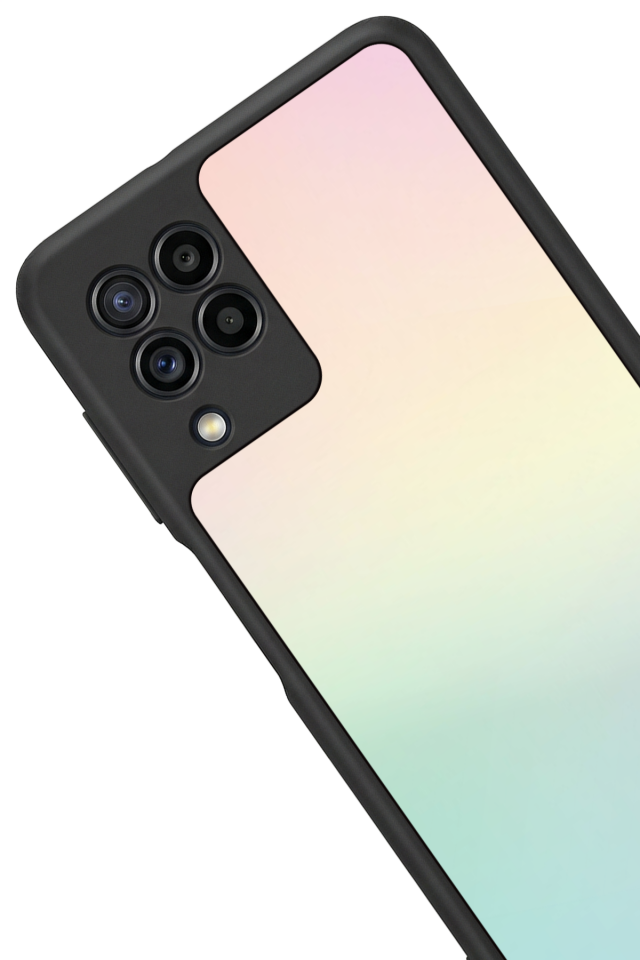 Samsung Galaxy M22 Uyumlu Soft Degrade Tasarımlı Glossy Premium Kılıf
