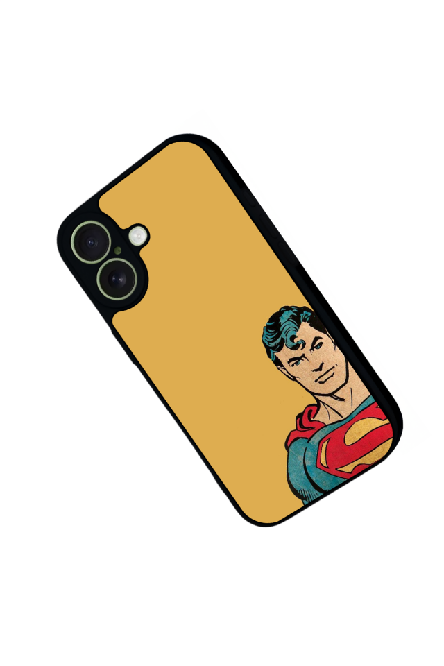 iPhone 17 Uyumlu Superman Tasarımlı Glossy Premium Kılıf