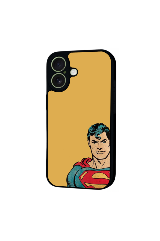 iPhone 17 Uyumlu Superman Tasarımlı Glossy Premium Kılıf