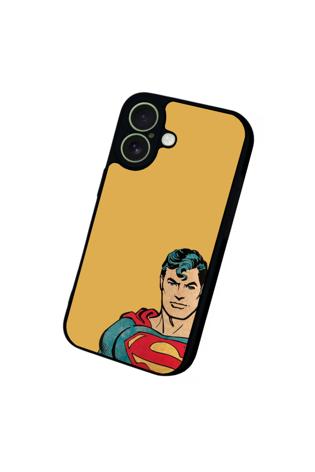 iPhone 17 Uyumlu Superman Tasarımlı Glossy Premium Kılıf