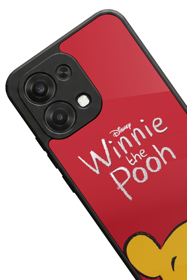 Oppo A6 Pro Uyumlu Winnie Tasarımlı Glossy Premium Kılıf
