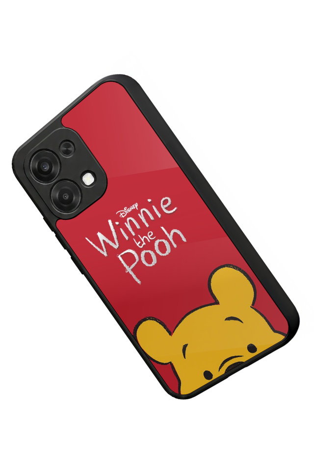 Oppo A6 Pro Uyumlu Winnie Tasarımlı Glossy Premium Kılıf