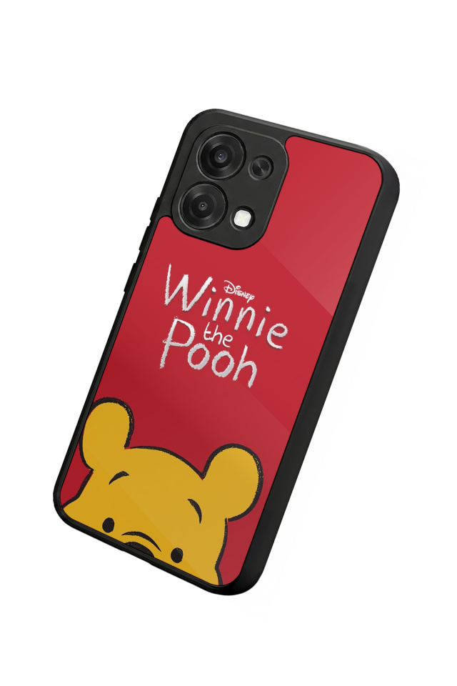 Oppo A6 Pro Uyumlu Winnie Tasarımlı Glossy Premium Kılıf