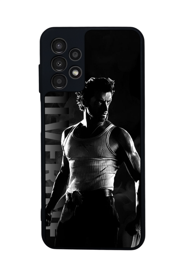 Samsung Galaxy A23 Uyumlu Wolverine Tasarımlı Glossy Premium Kılıf
